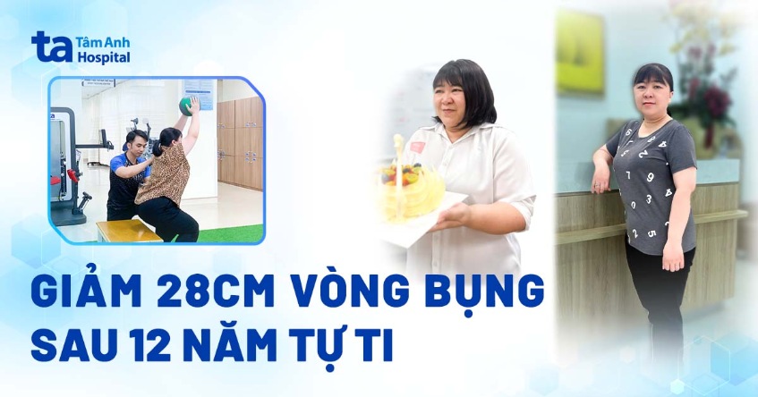 Giảm 28cm vòng bụng, 9,9kg cân nặng, lần đầu trong đời đi họp phụ huynh cho con