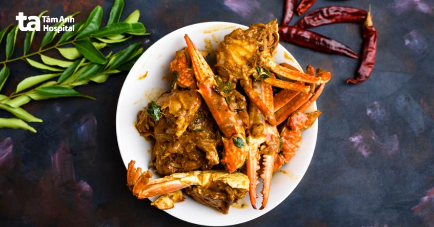 hải sản có thể là tác nhân gây nổi mề đay