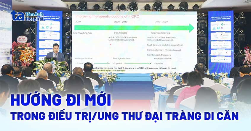 Hướng đi mới trong điều trị ung thư đại trực tràng di căn