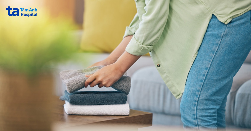 Làm các công việc nhà nhẹ nhàng cũng là cách giải tỏa căng thẳng