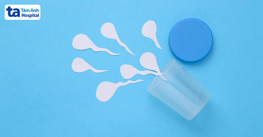 nam giới nhận chẩn đoán suy giảm số lượng tinh trùng
