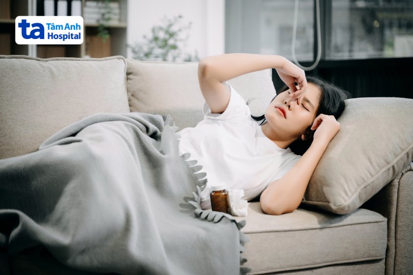 người bệnh cần nghỉ ngơi hợp lý