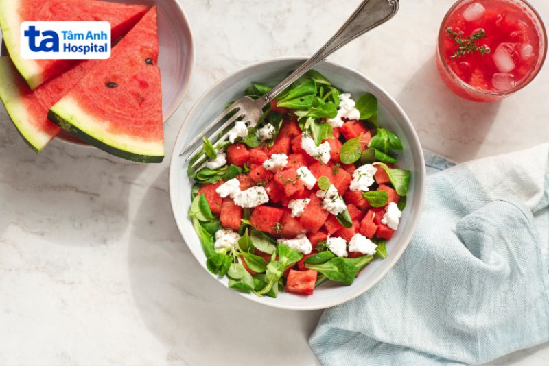 Món ăn từ dưa hấu giúp giảm đau đầu