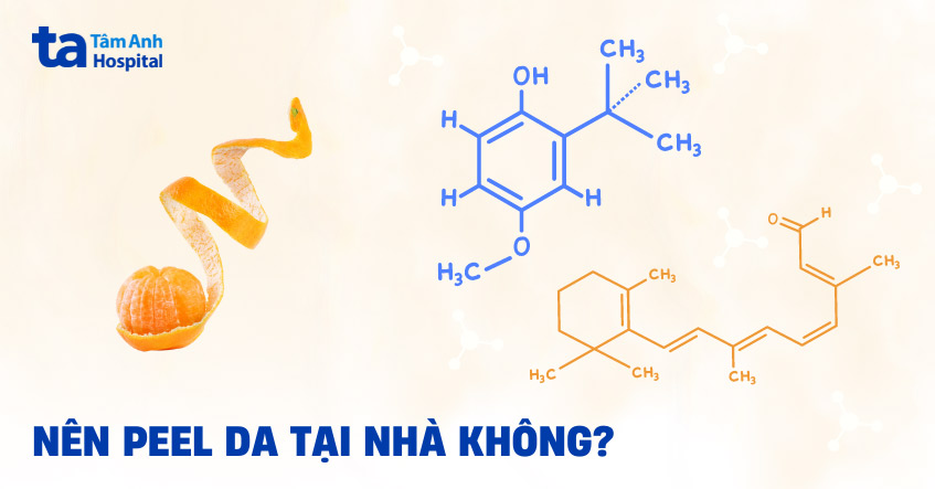 Peel da tại nhà và tác dụng phụ bạn không muốn gặp phải
