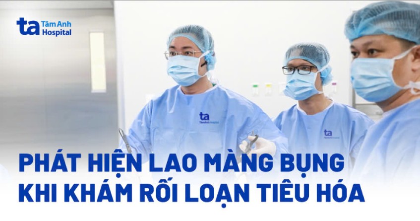 phát hiện lao màng bụng
