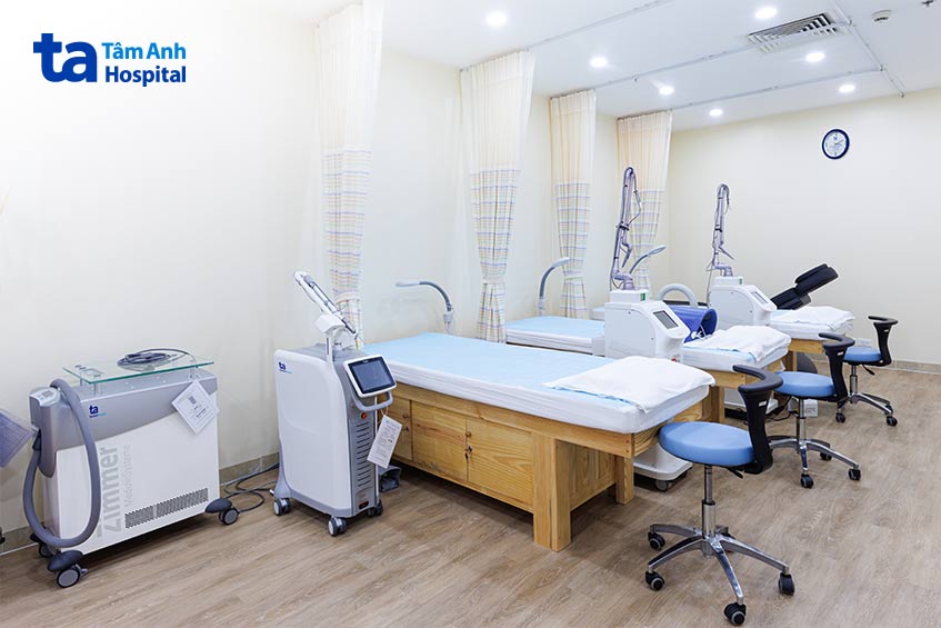 phòng khám đa khoa tâm anh quận 7 có các công nghệ thẩm mỹ nội khoa