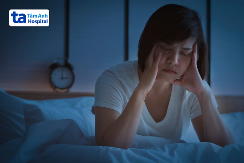 tâm trạng không tốt khiến giấc ngủ không sâu