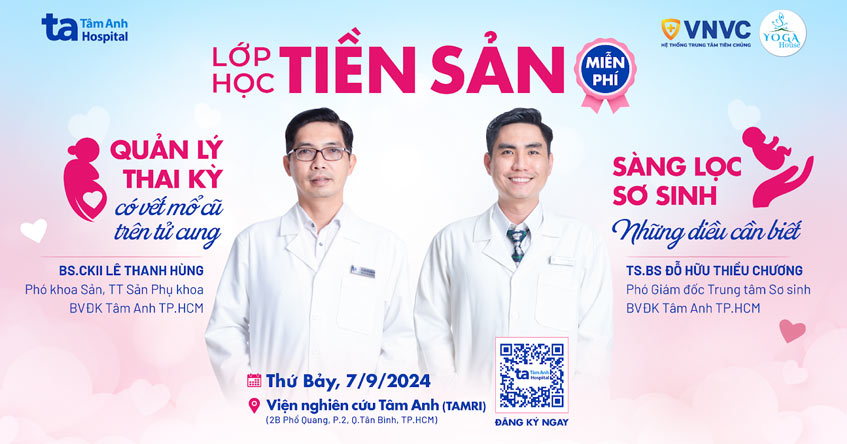 Lớp học tiền sản số 16, 9h00 – 11h00 Thứ 7 (07/09/2024)