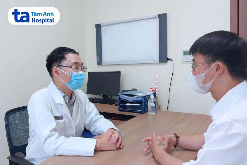 trao đổi với bác sĩ
