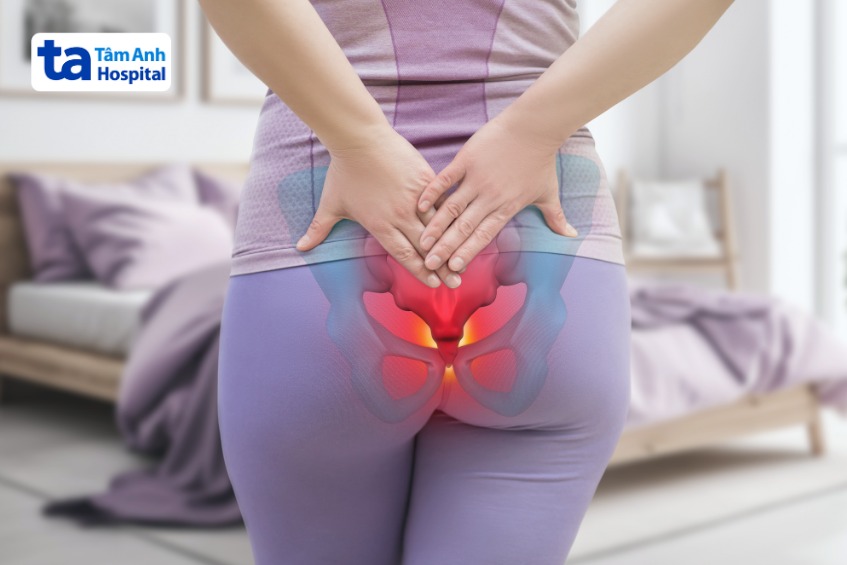 bị đau xương cụt