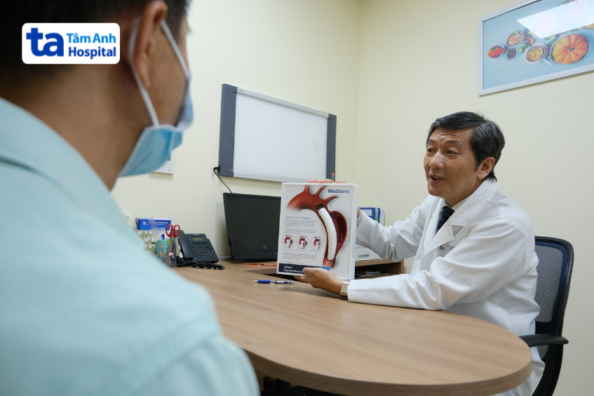 BS.CKII HUỲNH NGỌC LONG - Giám đốc Trung tâm Can thiệp mạch giúp bệnh nhân tầm soát bệnh lý mạch vành