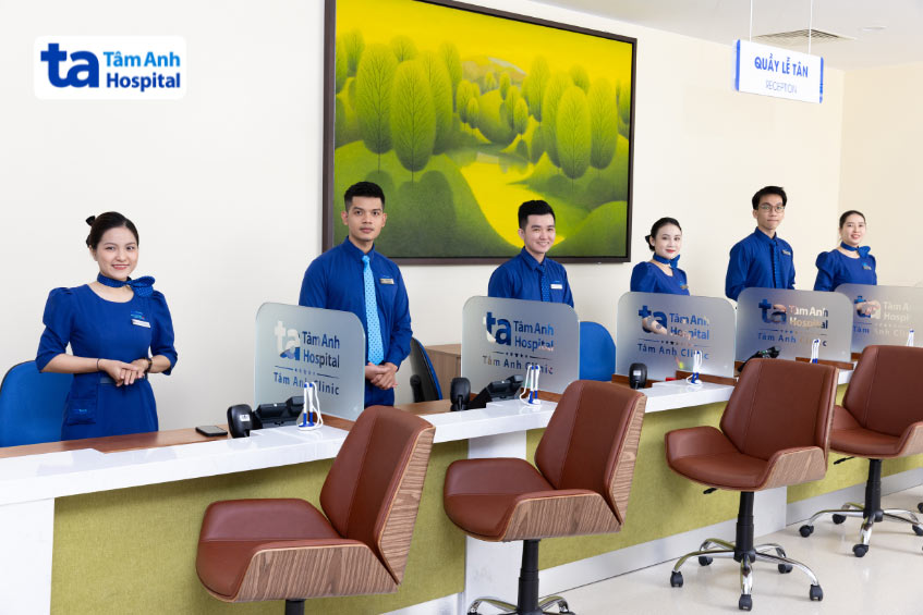 BVĐK Tâm Anh sở hữu quy trình đăng ký khám chuyên nghiệp, cùng đội ngũ CSKH tận tâm