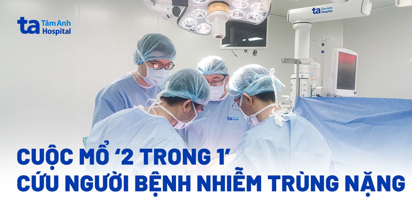 Ca mổ ‘2 trong 1’ vá ba lỗ rò ở ruột, bàng quang người đàn ông