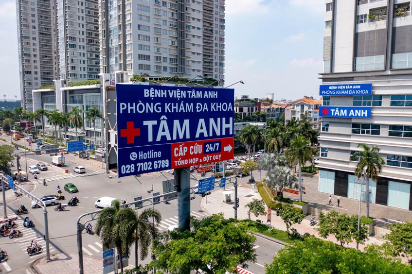cấp cứu tại phòng khám tâm anh quận 7