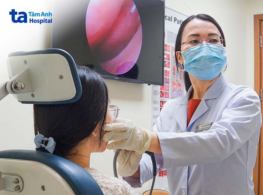 chẩn đoán bệnh viêm hô hấp trên