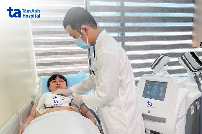 Chị Thanh được điều trị công nghệ cao