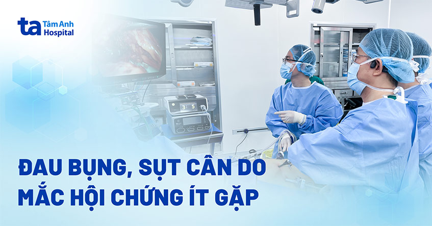 Đau bụng, sụt cân do mắc hội chứng dây chằng cung giữa