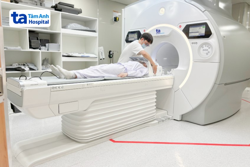 hệ thống mri tại phòng khám tâm anh quận 7