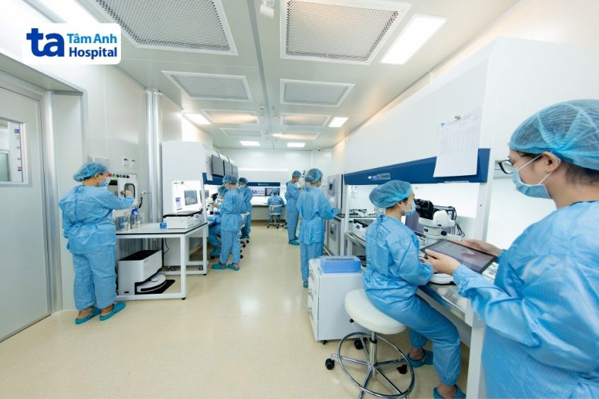 Hệ thống phòng Lab đạt tiêu chuẩn ISO 5 tại Trung tâm Hỗ trợ sinh sản, BVĐK Tâm Anh Quận 8