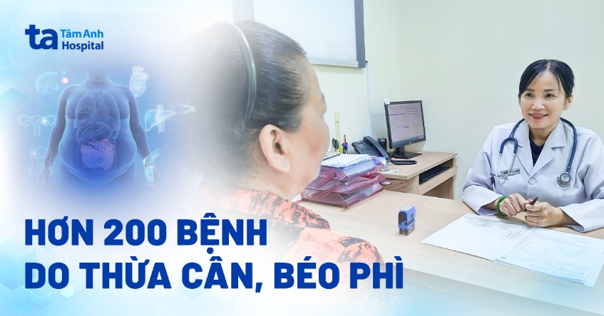 Hơn 200 bệnh do thừa cân, béo phì gây ra