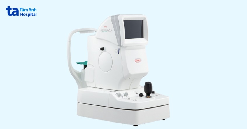 máy chụp màu đáy mắt bvdk tâm anh