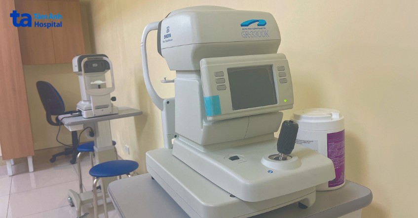 máy đo khúc xạ shigiya gr 3300k bvdk tâm anh