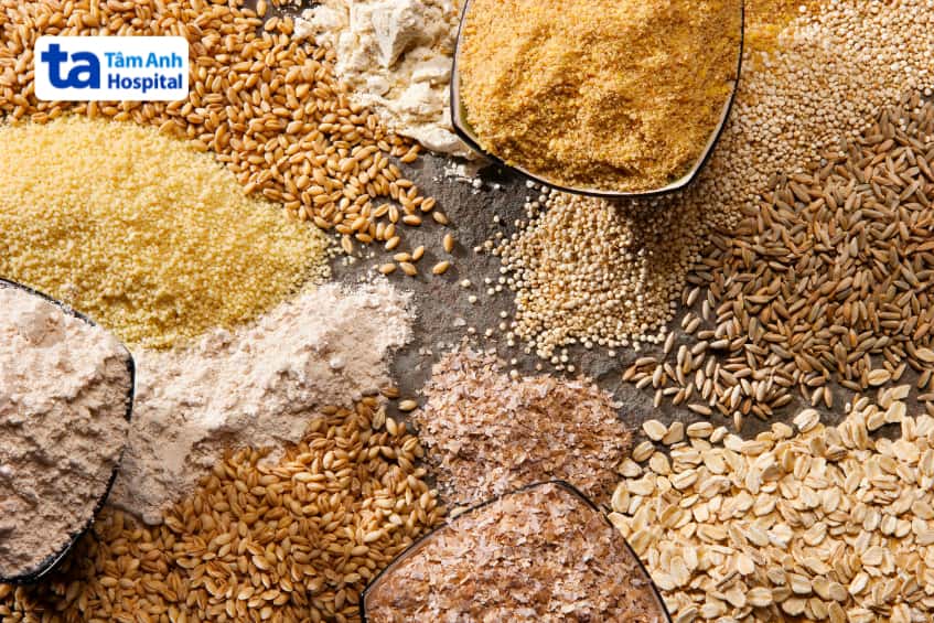 người bị xơ gan nên ăn gì, ngũ cốc nguyên hạt