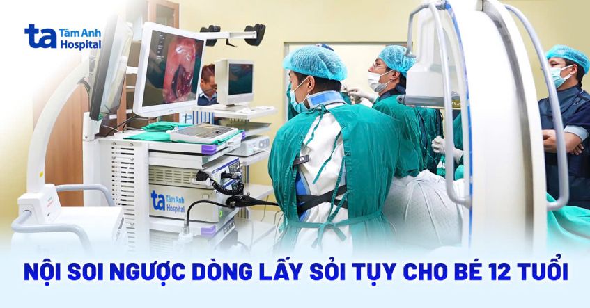 Lấy sỏi tụy cho thiếu niên bị viêm tụy cấp có yếu tố di truyền