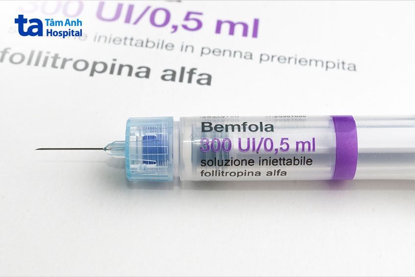 ống tiêm thuốc follitropin alfa