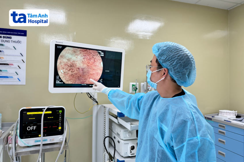 phân tích hình ảnh nội soi ghi lại tổn thương đường tiêu hóa