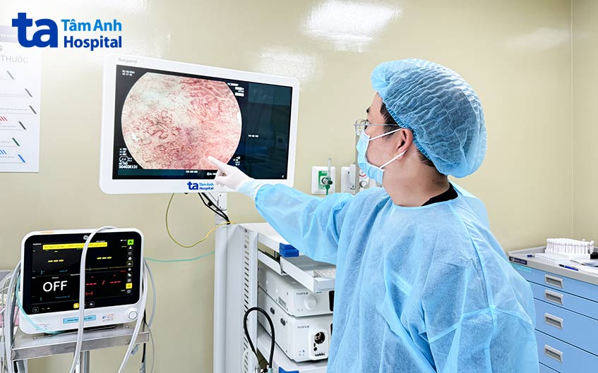 phân tích hình ảnh nội soi tiêu hóa ghi nhận tổn thương của người bệnh
