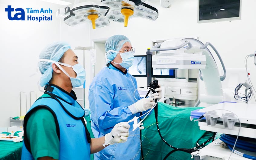 phẫu thuật nội soi ngược dòng