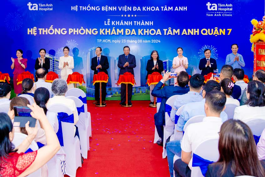 Phòng khám Đa khoa Tâm Anh Quận 7 khai trương cơ sở khám bệnh với quy mô lớn