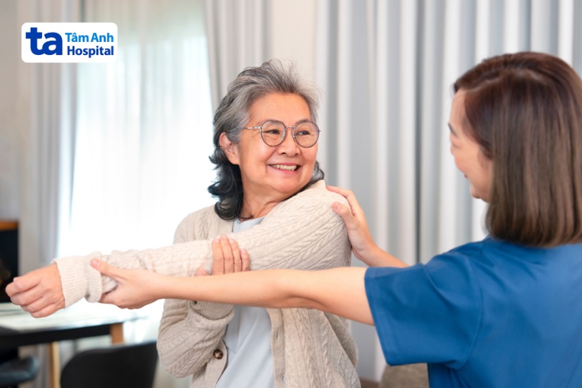 tập hồi phục sau xuất huyết não