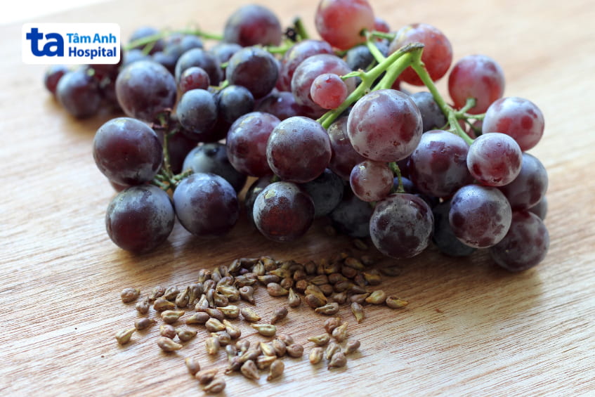 bị xơ gan nên ăn gì, nho