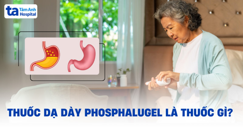 Phosphalugel 20% (Gói 20g): Thuốc dạ dày chữ P
