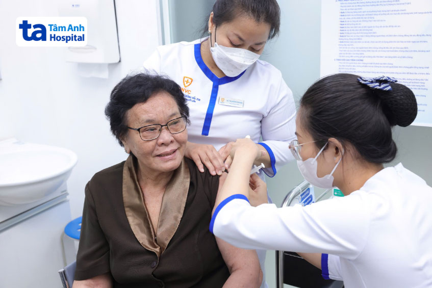 tiêm vắc xin ngừa cúm