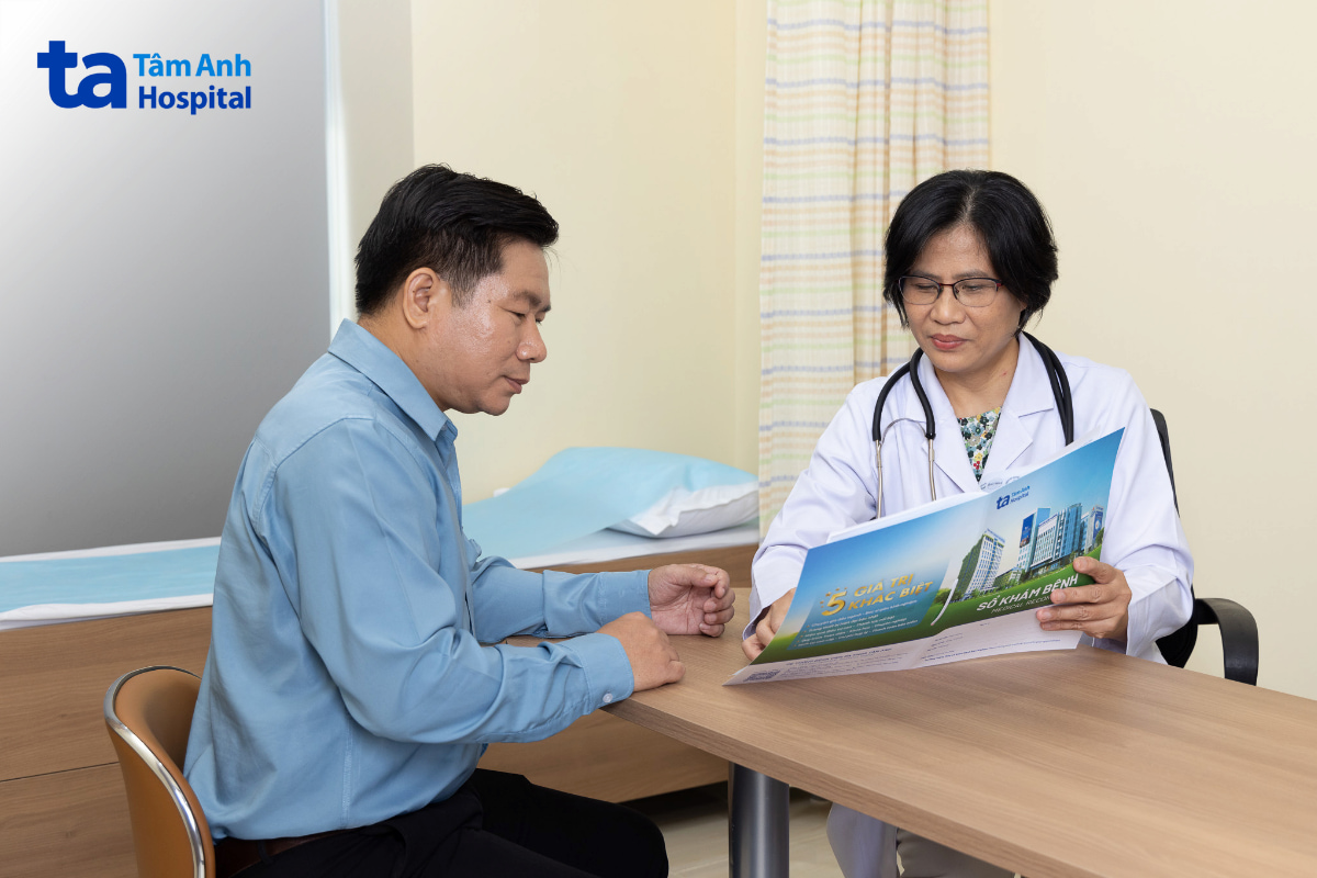 tư vấn cho bệnh nhân suy giãn tĩnh mạch