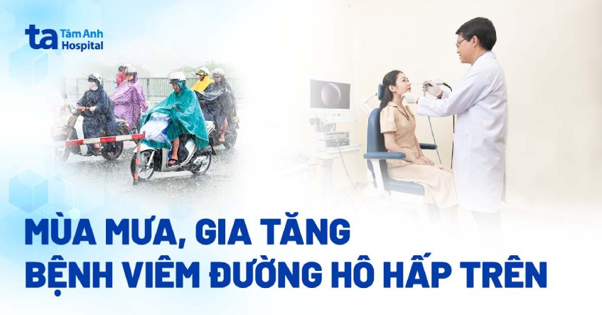 Gia tăng bệnh viêm đường hô hấp trên mùa mưa