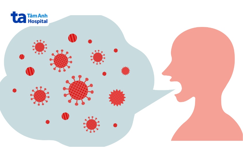 Viêm phế quản lây truyền trực tiếp từ người sang người