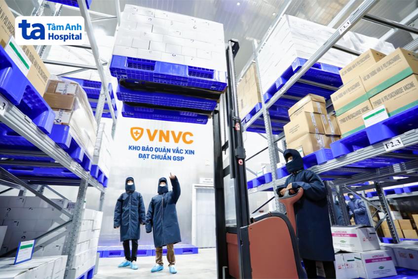 vnvc bảo quản cung cấp vắc xin phế cầu đúng lịch