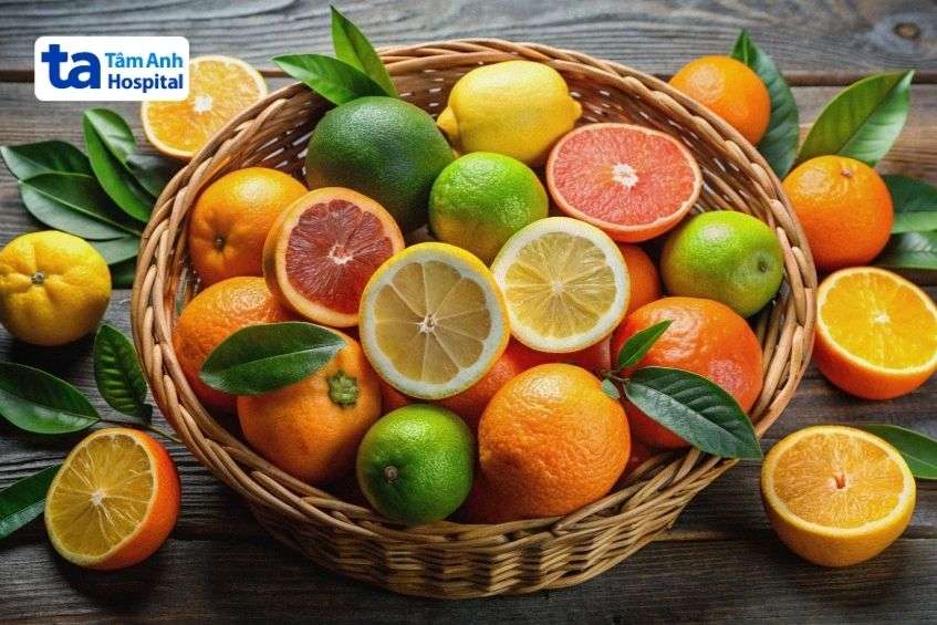 Trái cây chứa nhiều vitamin C làm tăng nguy cơ gây trào ngược ở trẻ