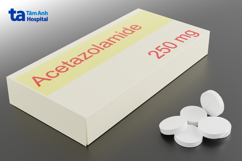 acetazolamide điều trị tăng nhãn áp