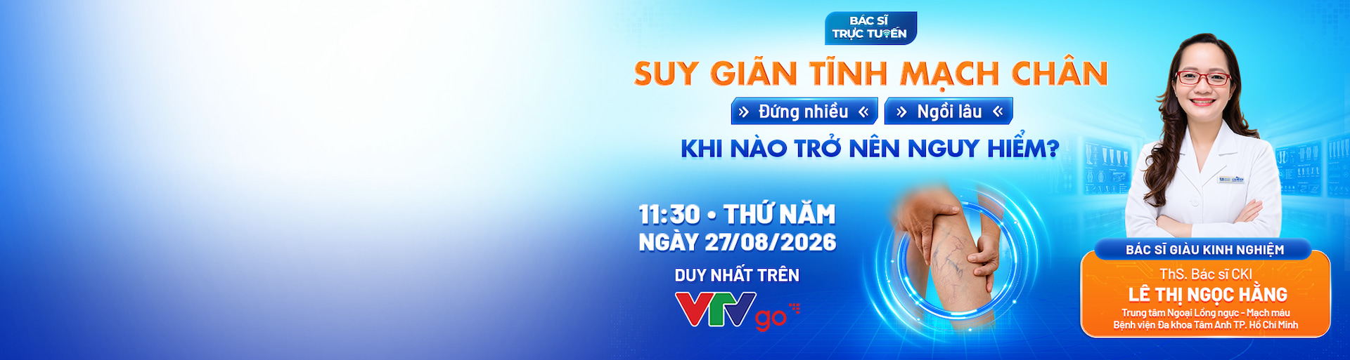 banner suy giãn tĩnh mạch chân khi nào trở nên nguy hiểm