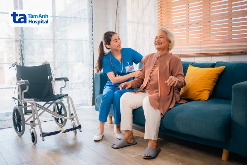 bệnh teo não cần điều trị chăm sóc vận động