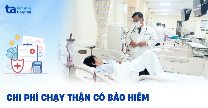 chi phí chạy thận có bảo hiểm còn bao nhiêu