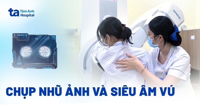 Chụp nhũ ảnh và siêu âm vú