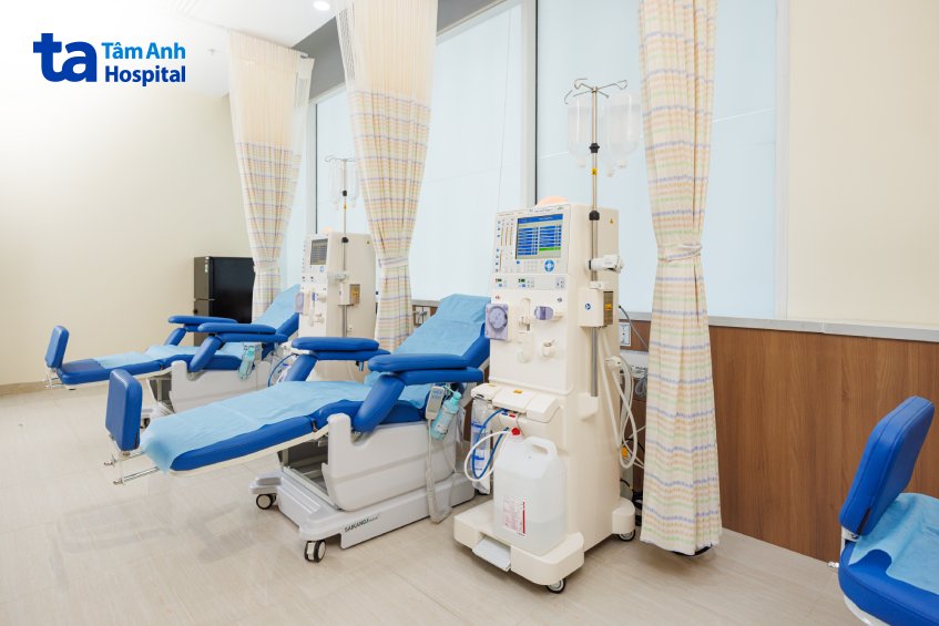 cơ sở vật chất của bệnh viện đảm bảo tiêu chuẩn y tế