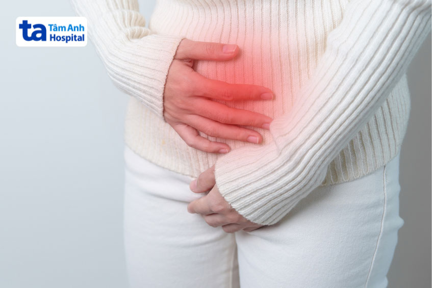 đau bụng dưới co thắt vùng chậu
