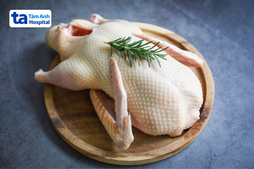 Giá trị dinh dưỡng của thịt vịt